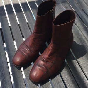 Florsheim Brown Leather Boots
